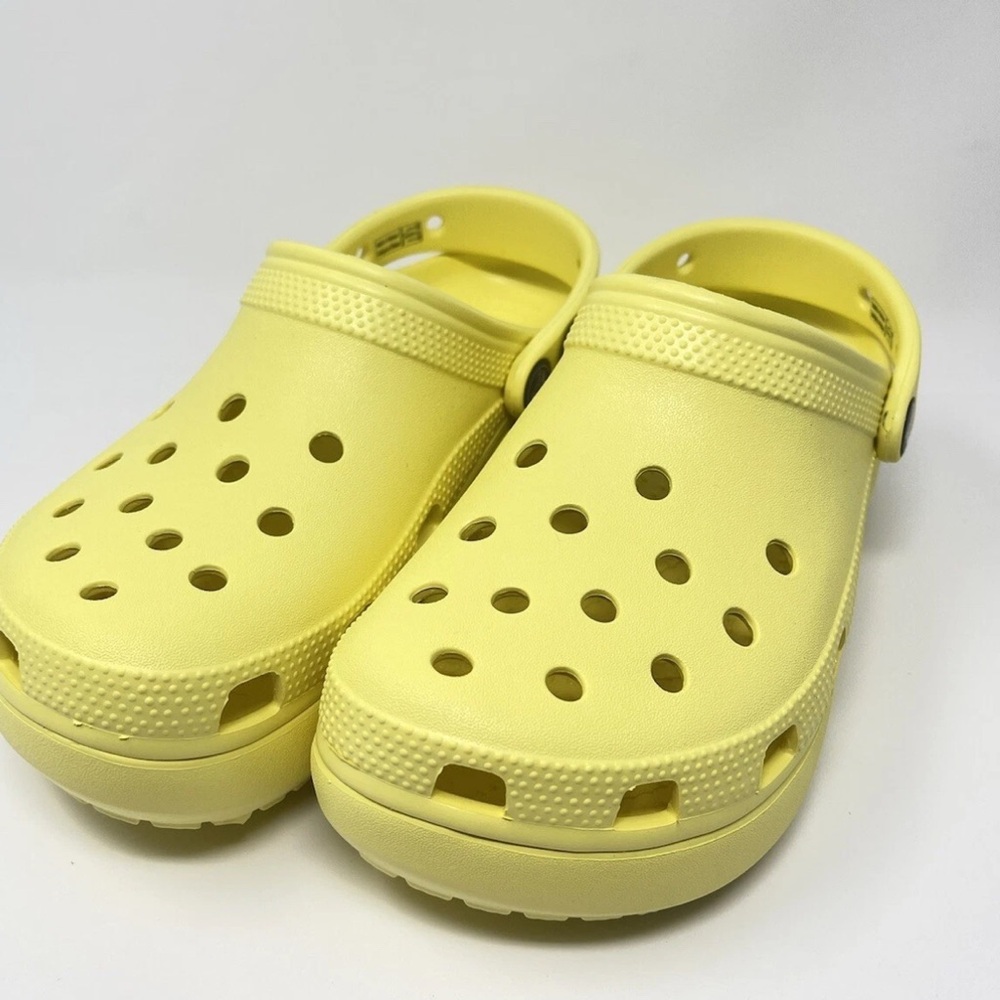 CROCS Yellow Women's Clogs